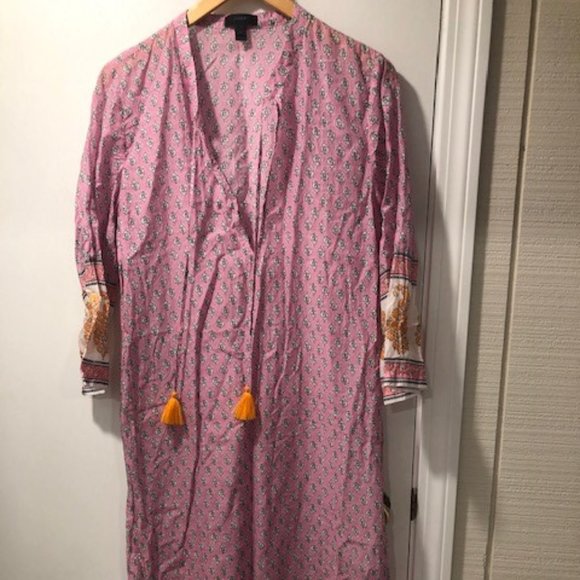j crew caftan